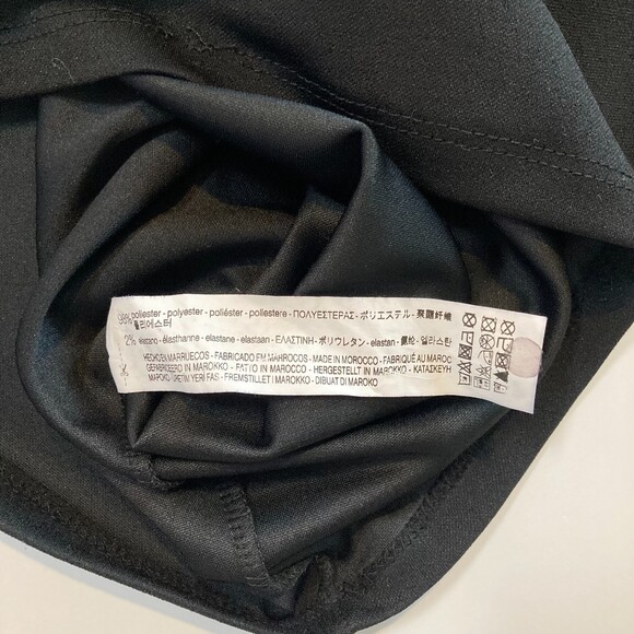 Zara Trafaluc Cut Out Mini Dress Minimalist Scoop Neck Sleeveless Rom-Com Dress - Picture 7 of 7